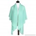 TrendsBlue Multi Use Solid Color Chiffon Kimono Scarf Wrap Vest Beach Cover Up Mint B01IF2IDWG